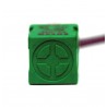 Proximity sensor 5mm PNP NO 10-30V DC Green 3 wires FOTEK PL-05P FLUSH Built-in ACTii AC7618