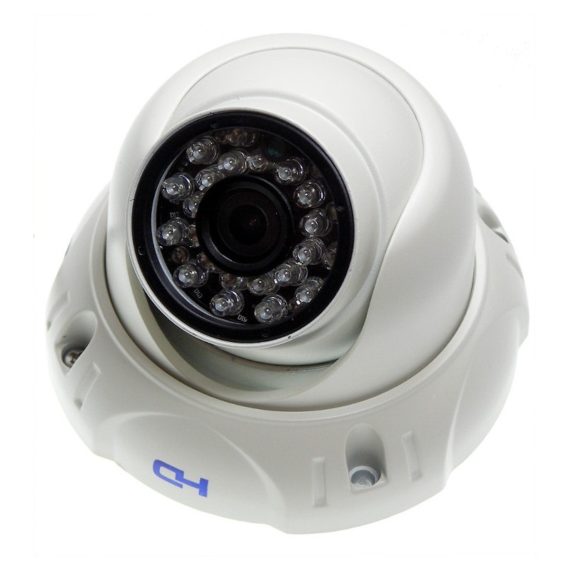 IP 1.3 Megapixel 960P Camera, Dome Outdoor, Vandal Proof, 22x IR LEDs, ONVIF ACTii AC9588
