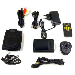 Portable Mini SD Card Recorder with LCD + Police Personal Spy Camera FULL HD 1080P ACTii AC9863