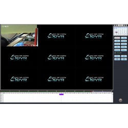 USB DVR card 8x VIDEO, 4x AUDIO 200fps, Windows 7, D1 704x576 recording, iPhone, Android ACTii AC4015