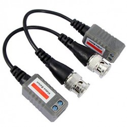 Twisted Pair VIDEO-Transformator mit BNC-Stecker am UTP-RJ45-Kabel ACTii AC2030