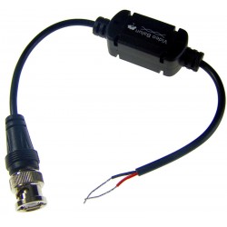 Transformateur vidéo à paire torsadée étanche avec prise BNC Câble réseau caméra CCTV UTP RJ45 ACTii AC2027