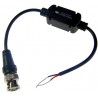 Twisted pair VIDEO transformer Waterproof with BNC plug CCTV UTP RJ45 network cable ACTii AC2027