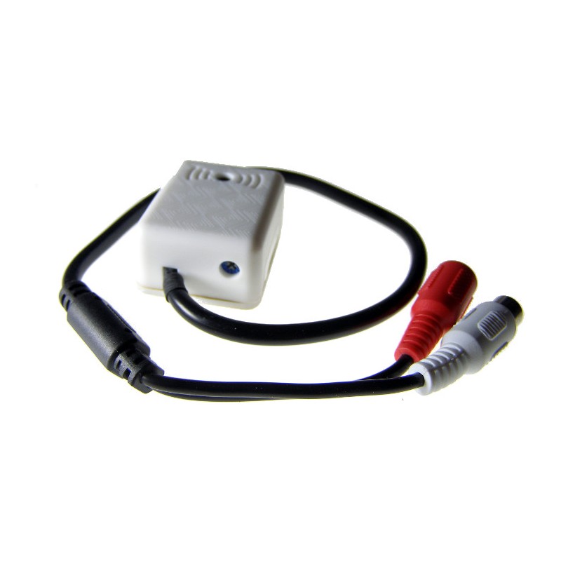 Mikrofon, Moduł audio do kamery telewizji przemysłowej CCTV, Regulacja wzmocnienia ACTii AC1005