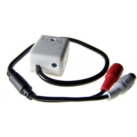 Micrófono, módulo de audio para cámara CCTV, control de ganancia ACTii AC1005