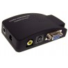 VIDEO TV S-VIDEO Cinch till VGA PC 1080P omvandlare ACTii AC5729