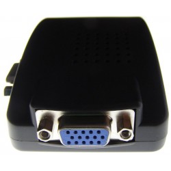 Convertisseur VGA PC RGB vers VIDEO TV S-VIDEO 1280x1024 ACTii AC7602