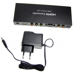 Pretvornik HDMI 1.3 v VGA Audio YPbPr SPDIF 1080p ACTii AC6700
