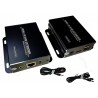 Video Extender HDMI + USB + IR signal up to 60m via UTP network cables Twisted pair KVM 1080p HDCP EDID 10.2 Gb / s ACTii AC4379