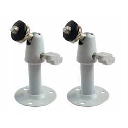 2x Speaker Wall Mount Holder for Logitech Z103 Z906 Z55 PIONEER HTP-071 White ACTii AC9397