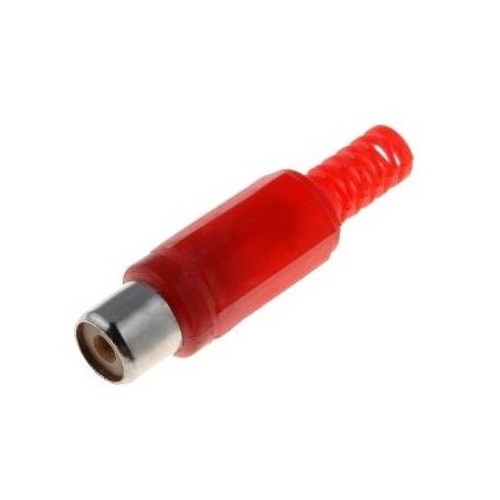 CINCH RCA socket for red cable ACTii AC7769