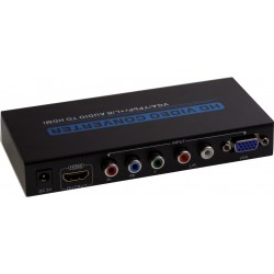 VGA YPbPr Audio Stereo zu HDMI 1080p Konverter ACTii AC9983