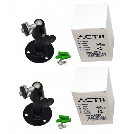 2x Lautsprecherhalterung Wandhalterung für Logitech Z103 Z906 Z55 PIONEER HTP-071 Lautsprecher ACTii AC9396