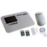 Wireless Alarm, Alarm System with GSM dialer, Android, iPhone, PIR detector, Reed switch, 2x remote control ACTii AC3828