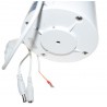 Mini Cabeça Motorizada Externa para Câmeras CCTV 355 graus Controlador RS485 12V modo AUTO 10kg ACTii AC4931