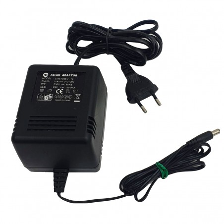 AC - AC 24V AC Power Supply 1.2A 1200mA, 5.5 x 2.1 mm, Transformateur, Chargeur, Tension Variable ACTii AC2415