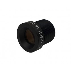 Objectif M12 S-MOUNT 8mm 1MP mégapixel pour caméras CCTV à plaque de verre industrielle ACTii AC8200