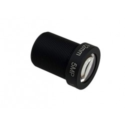 Objectif M12 S-MOUNT 12mm 5MP filtre IR mégapixel pour caméras CCTV à plaque de verre industrielle ACTii AC1999