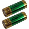 2x Battery 23A, 12V, alkaline LR23A, 23AE, LRV08, A23, V23GA, E23A, L1028, MN21 ACTii AC3688