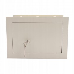 Mehanički sef za ugradnju u zid 33x20x23cm Dvije police ACTii AC1069