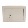 Mechanische inbouwkluis muurkluis 33x20x23cm Twee Planken ACTii AC1069