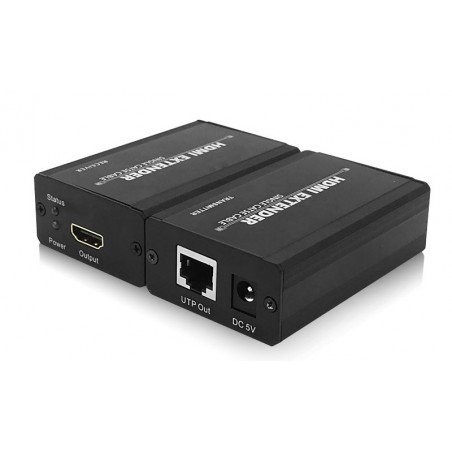 Video Extender HDMI bis zu 60 m UTP-Kabel Twisted LAN RJ45 1080p 1920 x 1080 3D Twisted Pair-Kabel 10,2 Gbit / s ACTii AC4788
