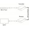 Video Extender HDMI bis zu 60 m UTP-Kabel Twisted LAN RJ45 1080p 1920 x 1080 3D Twisted Pair-Kabel 10,2 Gbit / s ACTii AC4788