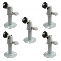 5x Sieninis garsiakalbių laikiklis Logitech Z103 Z906 Z55 PIONEER HTP-071 baltas ACTii AC7378