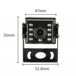 Reversing Camera for Bus Truck Tractor Excavator AHD 720p IR LEDs 12m Vandal Proof 4PIN AVIATION ACTii AC2865