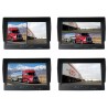 Monitor LCD 7 cali AHD 1080P z Rejestratorem DVR Karta SD Samochodowy Dwie Kamery Dzielnik Autobus Ciężarówka ACTii AC6064