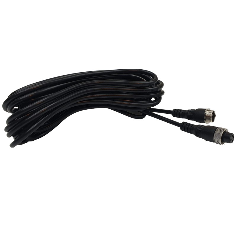 Cable Cable for Reversing Cameras 4PIN Plug - 5m Socket Aviation CCTV Car Cameras ACTii AC9890