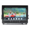 Monitor LCD 9 cali AHD 1080P z Rejestratorem DVR K. SD  Samochodowy Cztery Kamery Dzielnik Autobus Ciężarówka ACTii AC8327