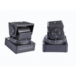 Mini Turntable for industrial cameras and CCTV cameras PAN TILT Scanner 230st 60st, Remote control, Battery ACTii AC9301