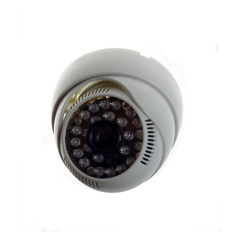 CCTV CCTV-Domekamera CMOS 1/3 800TVL, 24 x 25 m IR-Dioden, ICR ACTii AC3367