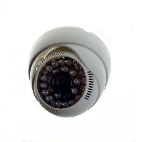CCTV CCTV-Domekamera CMOS 1/3 800TVL, 24 x 25 m IR-Dioden, ICR ACTii AC3367