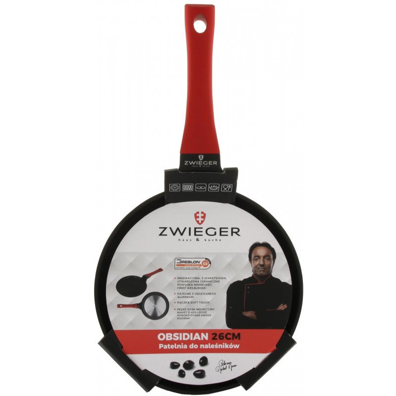 ZWIEGER OBSIDIAN PAN FOR PANCAKES 26 CM ACTii AC8122