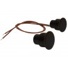 3x - Magnetic Sensor, NC Recessed Reed Switch, Brown, For Bosch Satel Elmes ... ACTii AC1700