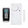Czujnik magnetyczny Kontaktron na Drzwi Okna, Alarm Syrena + Pilot , funkcja dzwonek sklepowy, gong ACTii AC1741