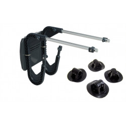 Support moteur tableau arrière et poignées de fixation en caoutchouc pour moteur électrique bateau pneumatique kayak ACTii AC100