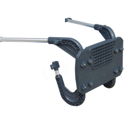 Supporto motore specchio di poppa + supporti in gomma per motore elettrico gommone kayak ACTii AC1006