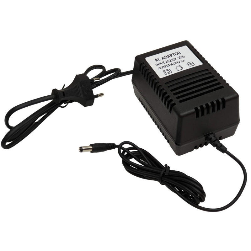 AC-AC 24V Power Supply 1A 1000mA 5.5 x 2.1 mm Transformer Charger ACTii AC1000