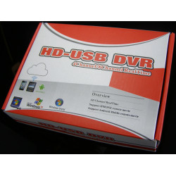 USB DVR card 4x VIDEO 4x AUDIO 100fps, Windows 7, D1 704x576 recording, iPhone, Android ACTii AC4016