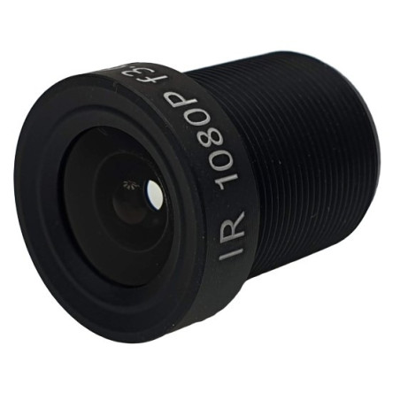 Lens M12 S-MOUNT 3.6mm 3MP Megapixel IR Filter for Industrial CCTV Tile Glass Cameras ACTii AC2141