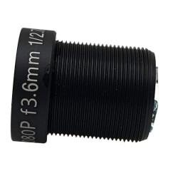 M12 S-MOUNT 3.6mm 3MP 메가픽셀 CCTV 산업용 보드 카메라 유리 렌즈 ACTii AC2141