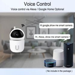 旋转IP摄像机 1080p WIFI 红外灯 20m 音频 SD卡 Tuya Smart IFTTT Alexa Google Assistant ACTii AC6144