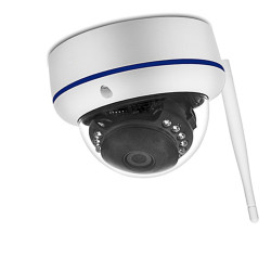 2MP 1080p WIFI-Dome-IP-Kamera für den Außenbereich Vandalensichere WIFI-SD-Karte IR-LEDs 15 m, ONVIF, FTP, CLOUD, E-Mail ACTii A