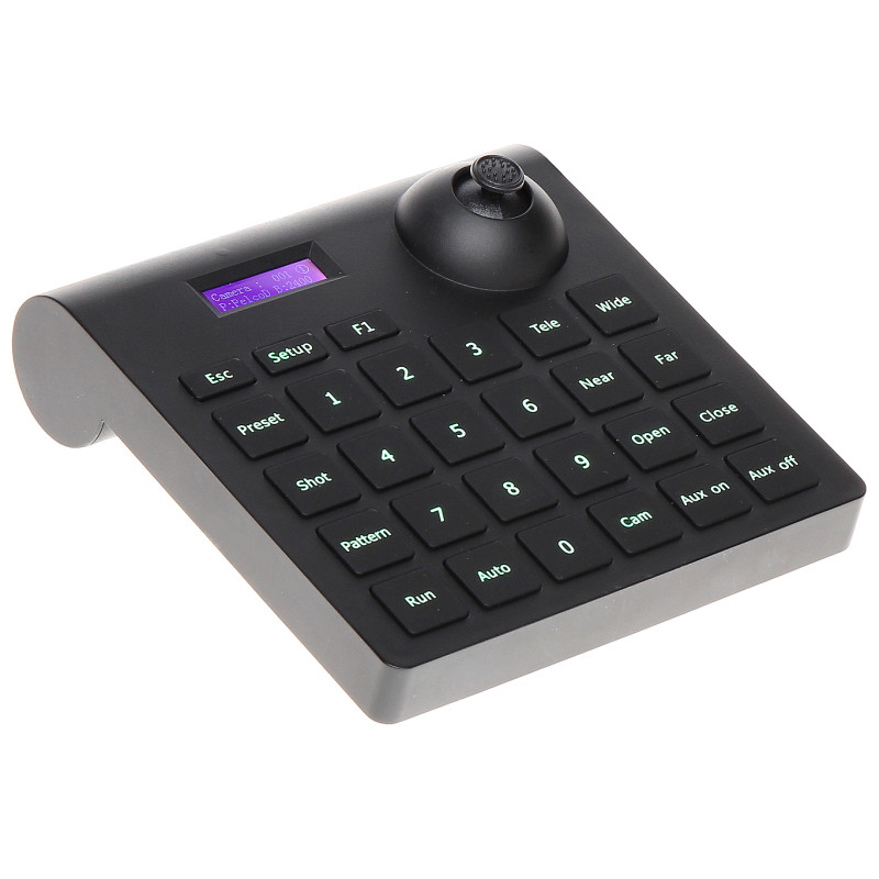 Mini Control Keyboard RS-485 3D PTZ Display for CCTV PAN TILT Industrial Cameras and Moto Zoom lenses ACTii AC4322