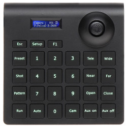 Mini tastiera di controllo Display PTZ 3D RS-485 per CCTV PAN TILT Telecamere industriali e obiettivi Moto Zoom ACTii AC4322