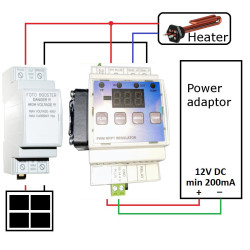 Controlador de carga del calentador de caldera PWM MPPT para controlador de paneles solares fotovoltaicos ACTii AC7391