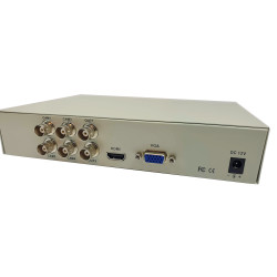 QUAD Image Divider for 4 CCTV AHD TVI CVBS HDMI 1080p VGA cameras + Control remote control ACTii AC6466